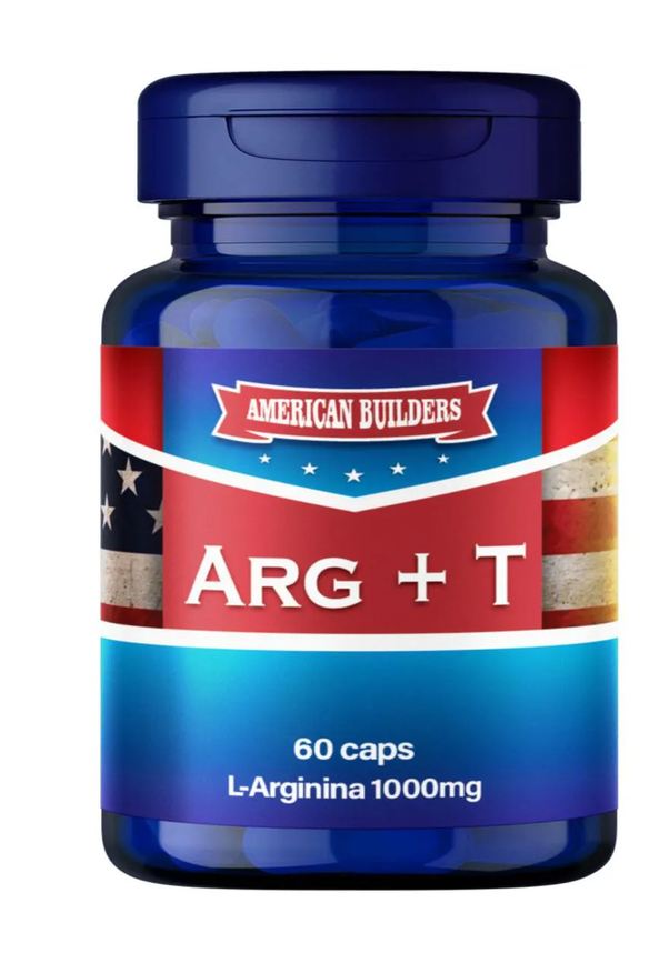 American Builders Arginina + T - 60 Cápsulas