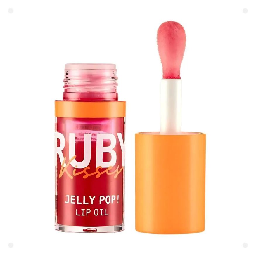 Kiss New York Lip Oil Ruby Kisses Jelly Pop 02 Cherry Pop! Rjp02b