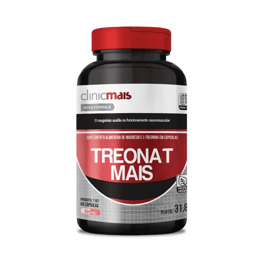 Chá Mais Treonat Mais 530mg 60 cápsulas