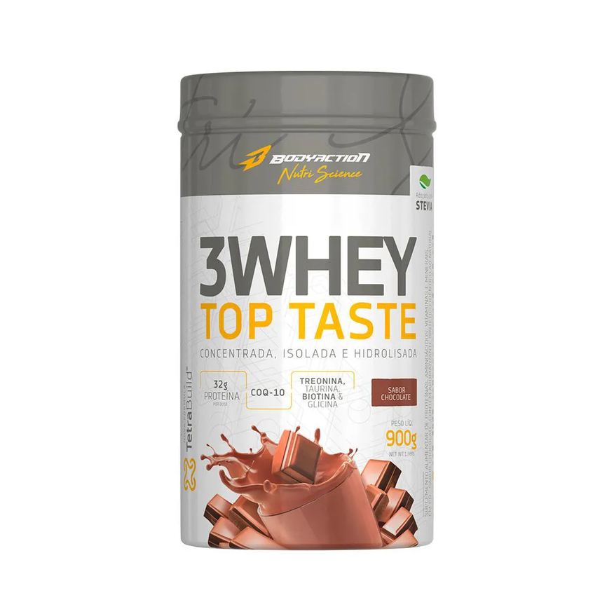 Body Action 3 Whey Top Taste 900g Chocolate