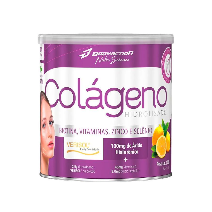 Body Action Colageno Hidrolisado Ct-1 200g Limão
