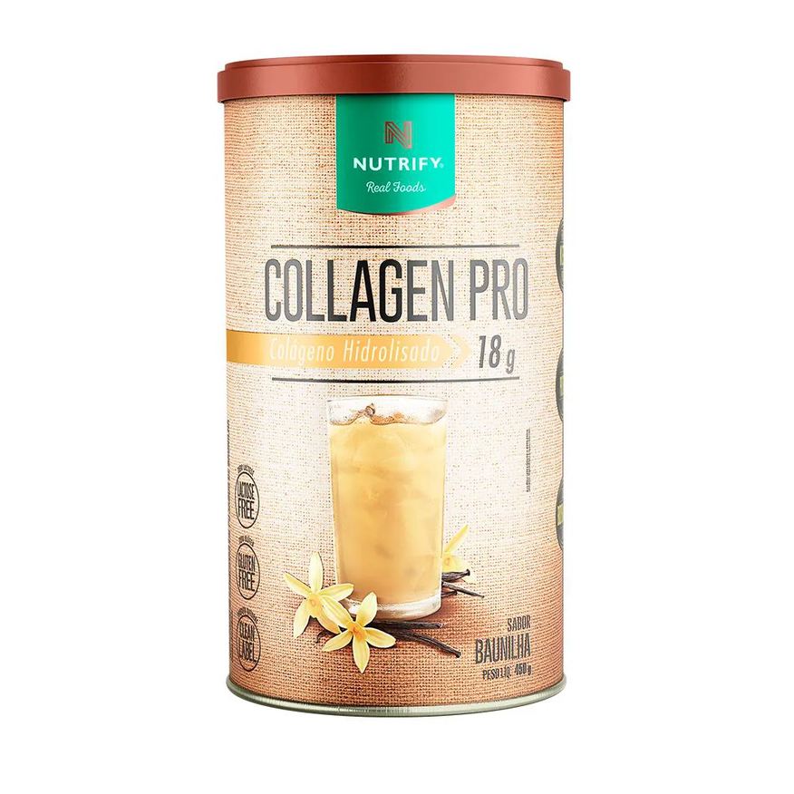 Nutrify Real Foods Nt Collagen Pro Baunilha 450g