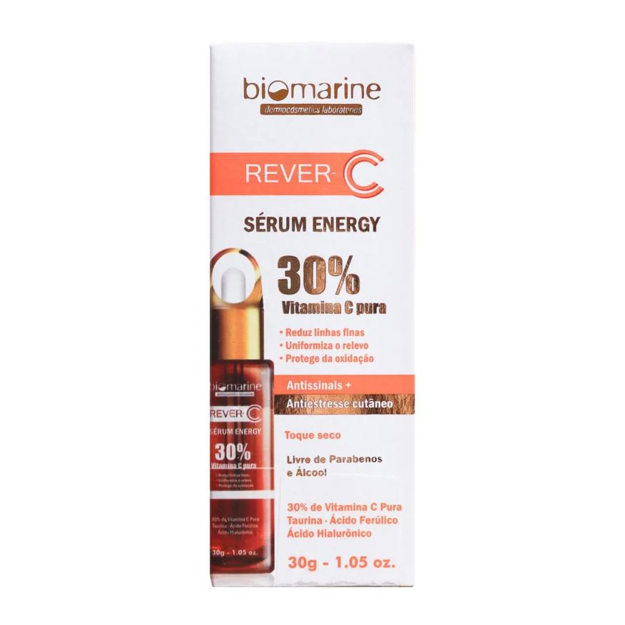Biomarine Rever C Anti Idade Com Vitamina C Pura Energy 30g