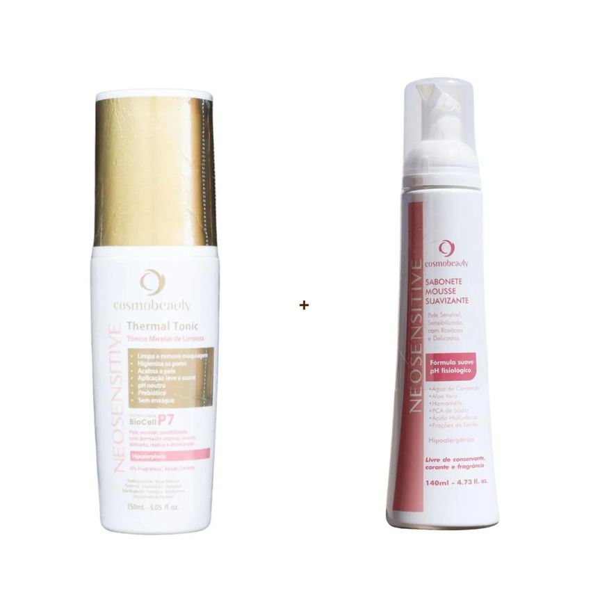 Cosmobeauty Kit Neosensitive Sabonete E Tonico Pele Sensivel
