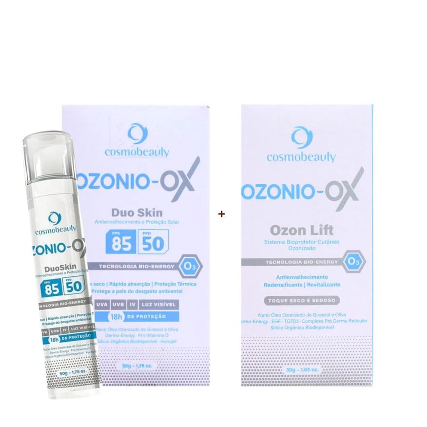 Cosmobeauty Kit Facial Serum + Filtro Fps 85 Ozonio Ox