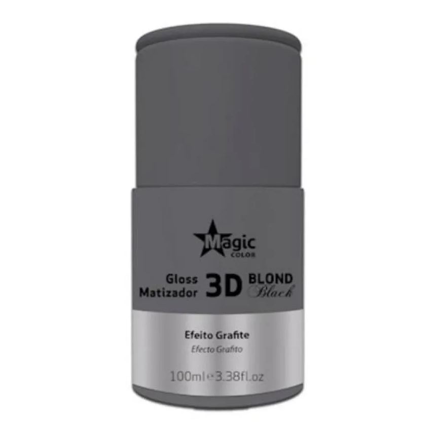 Magic Matizador Color 3d Blond Black Grafite 100ml