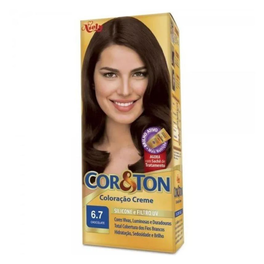 Cor&Ton Tint Cor E Ton 6,7 Chocolate