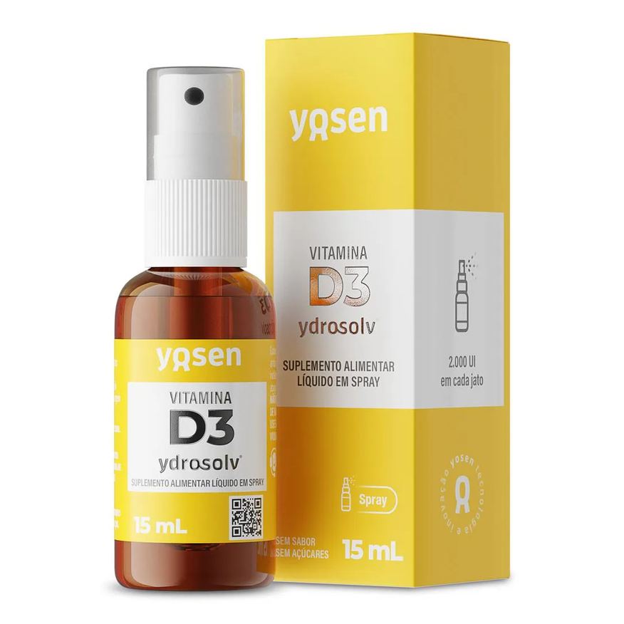 Yosen Ydrosolv Vitamina D3 Spray (300 Mcg/g) Spray 15ml