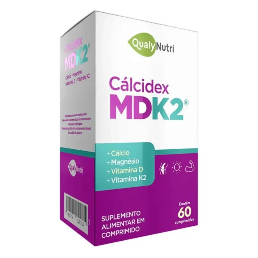 Qualynutri Cálcidex Mdk2 C/60 comprimidos - Qualy Nutri