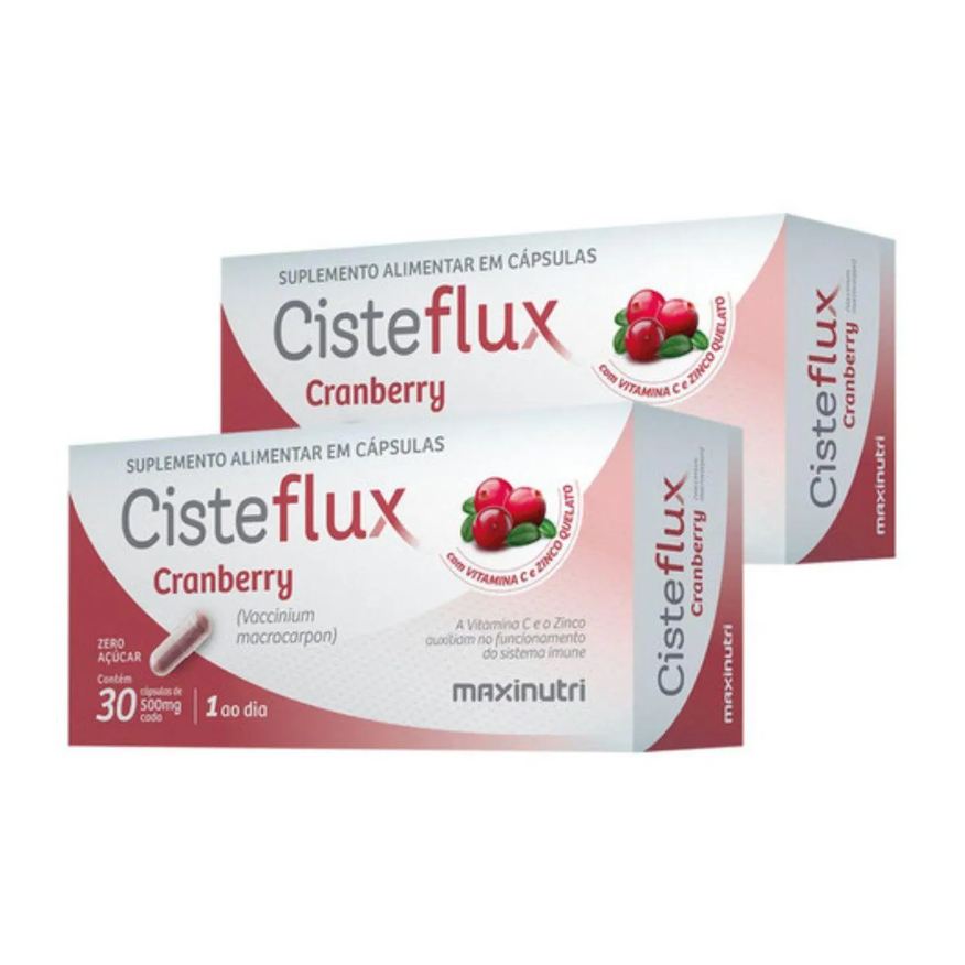 Maxinutri Kit 2x -cisteflux Cramberry 500mg (30caps)