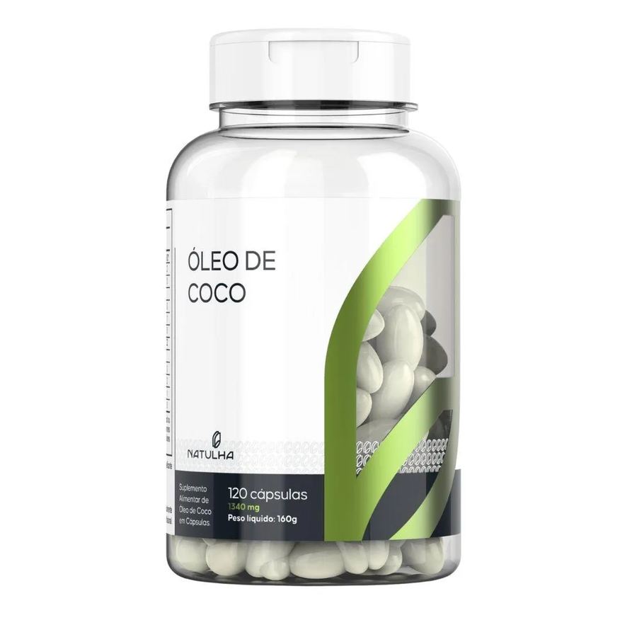 Natulha Óleo de Coco 1340mg 120 cápsulas