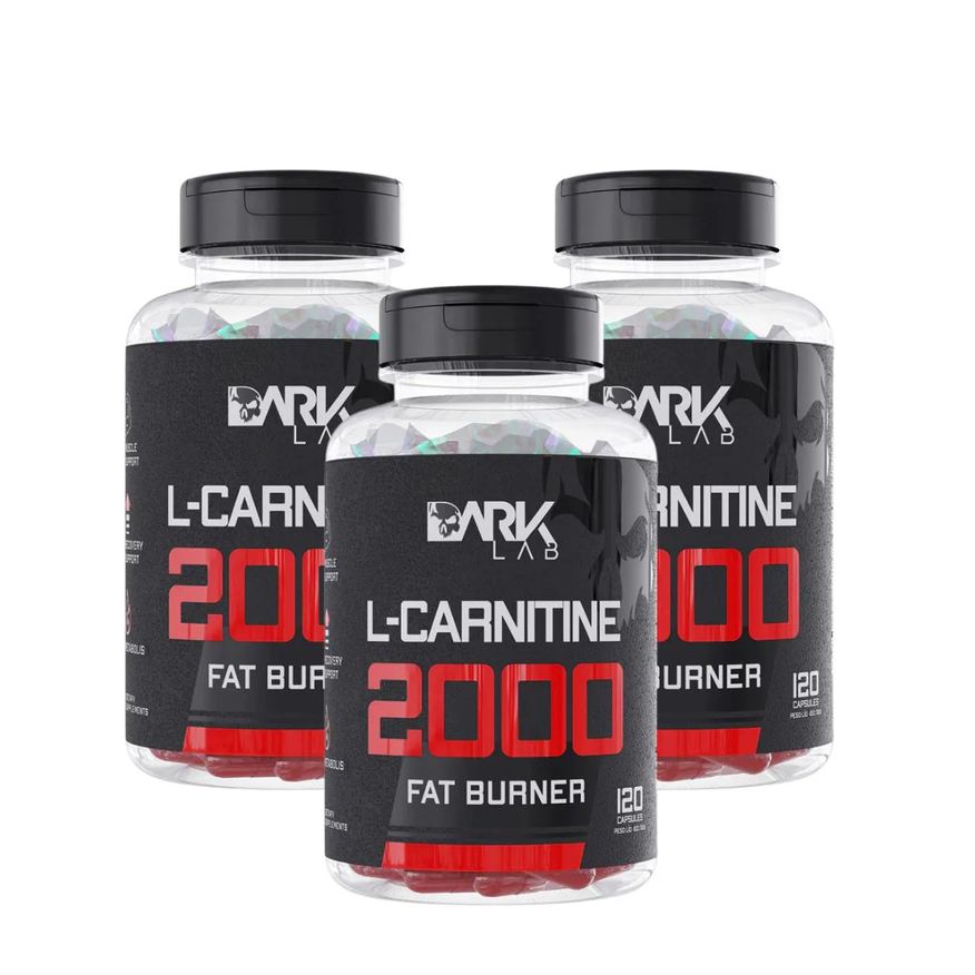 Dark Lab Kit 3x L-carnitina 120 cápsulas Neutro
