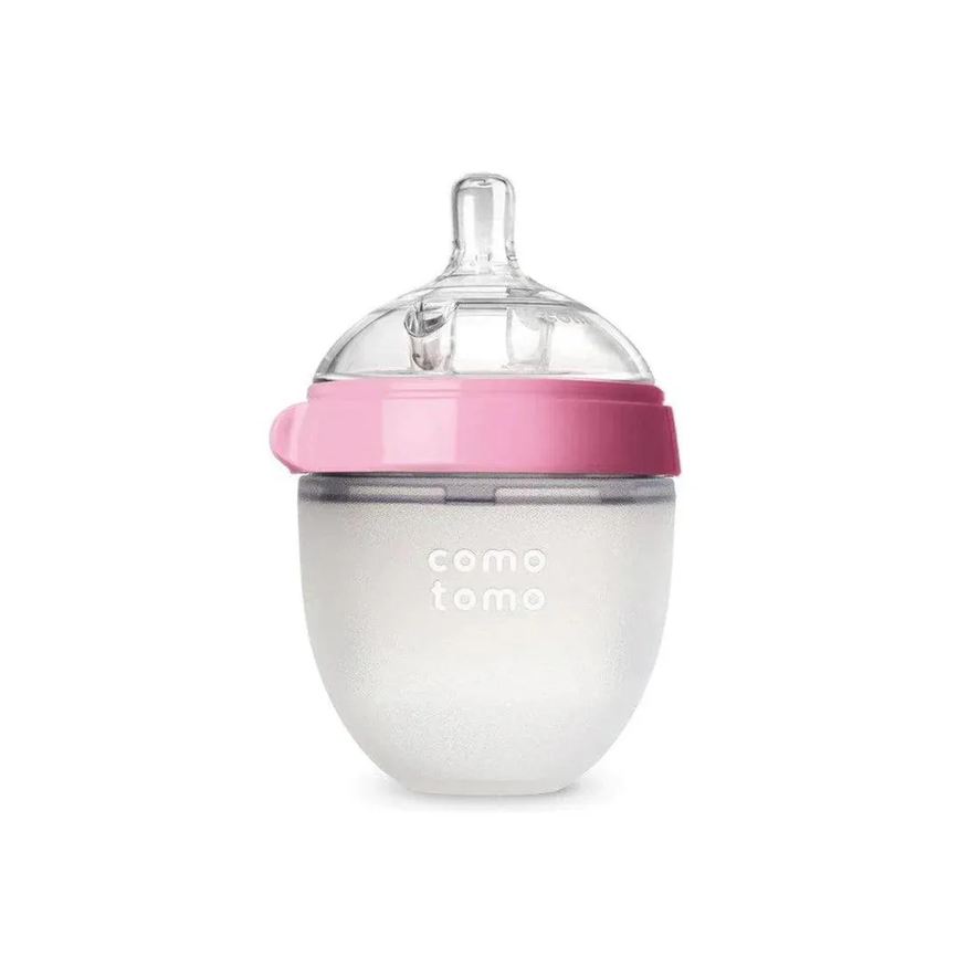 Comotomo Mamadeira Rosa 150ml 3m