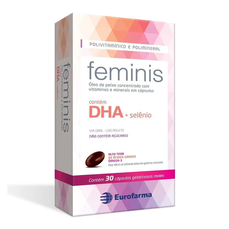 Eurofarma Feminis 30 Cápsulas