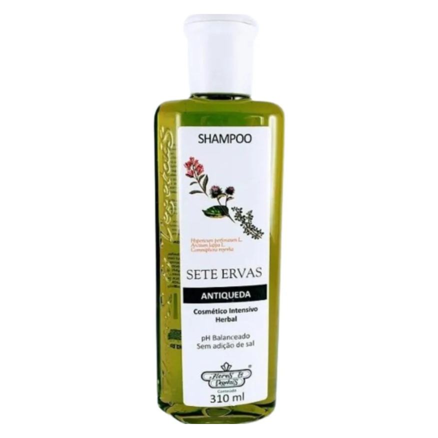 Flores E Vegetais Shampoo Antiqueda Sete Ervas 310ml