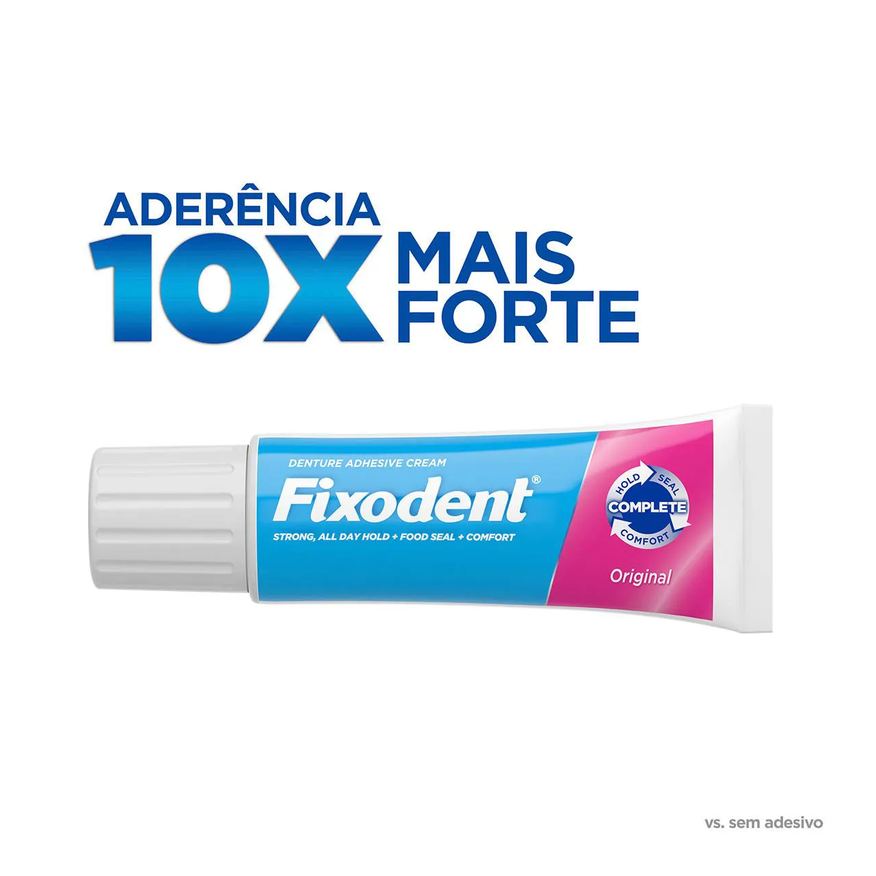 Fixador Creme de Dentadura Fixodent Original 68g