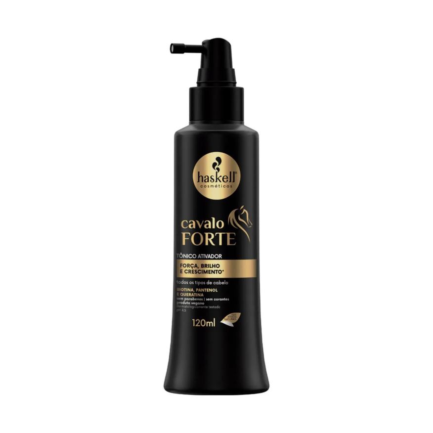 Haskell Tônico Ativador Cavalo Forte 120ml - Cosméticos