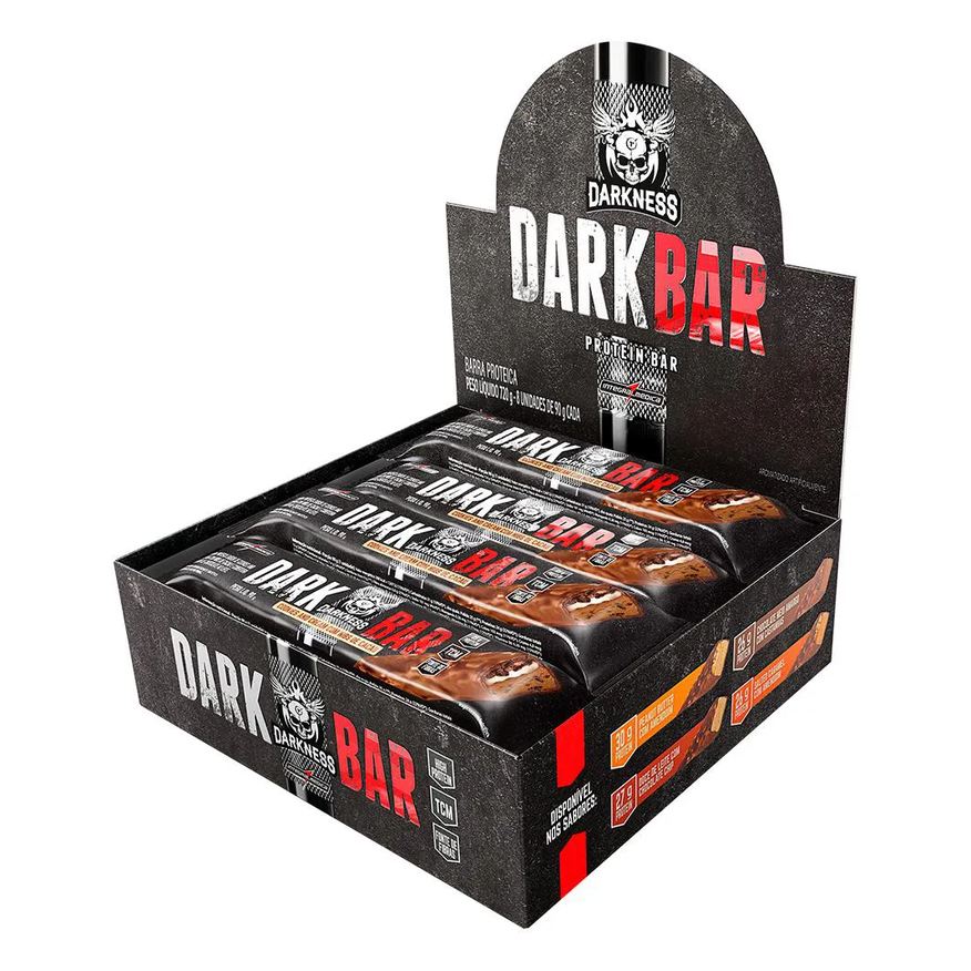 Integralmédica Dark Bar Caixa 8un - Cookies And Cream