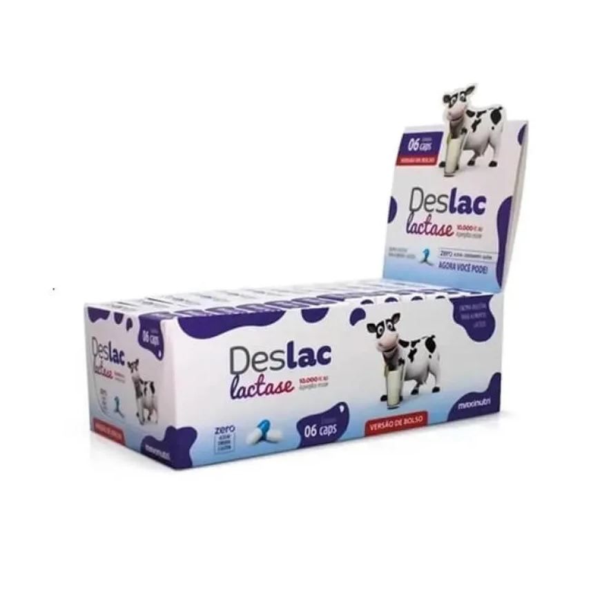Maxinutri Deslac Versão de Bolso Display (12 unidades de 6 Cápsulas) - Padrão: Único
