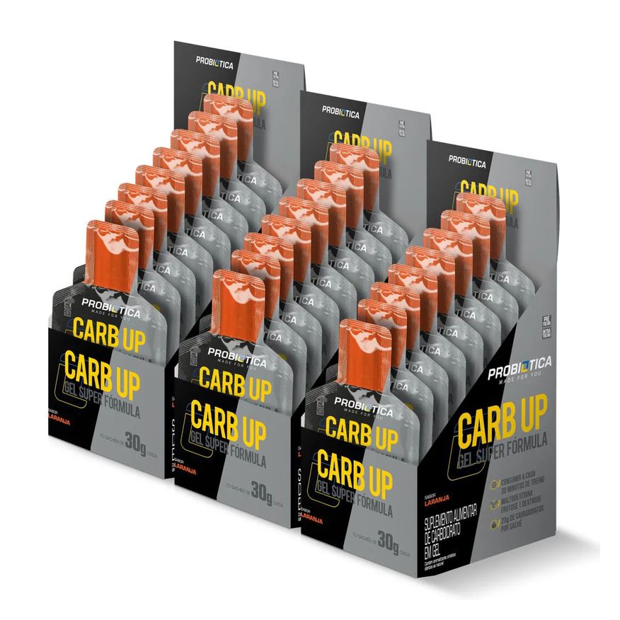Probiótica 3x Carb Up Super Fórmula - Laranja