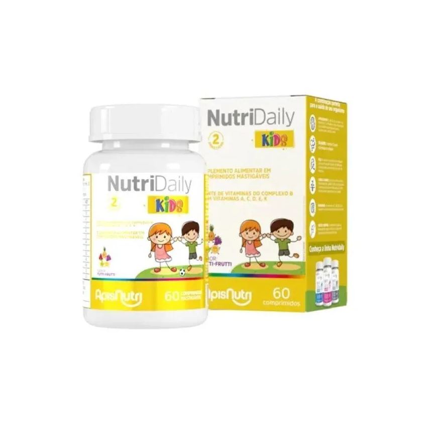 Apisnutri Nutri Daily Kids (60 Comp) - Padrão: Único