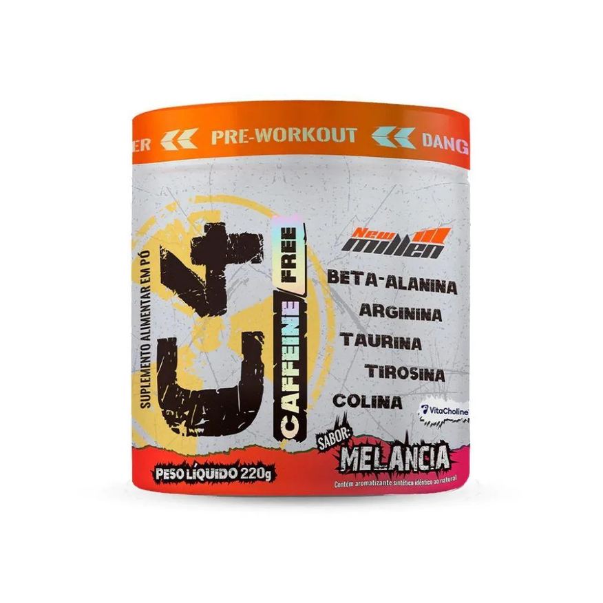 New Millen C4 Caffeine Free (220g) - Sabor: Melancia