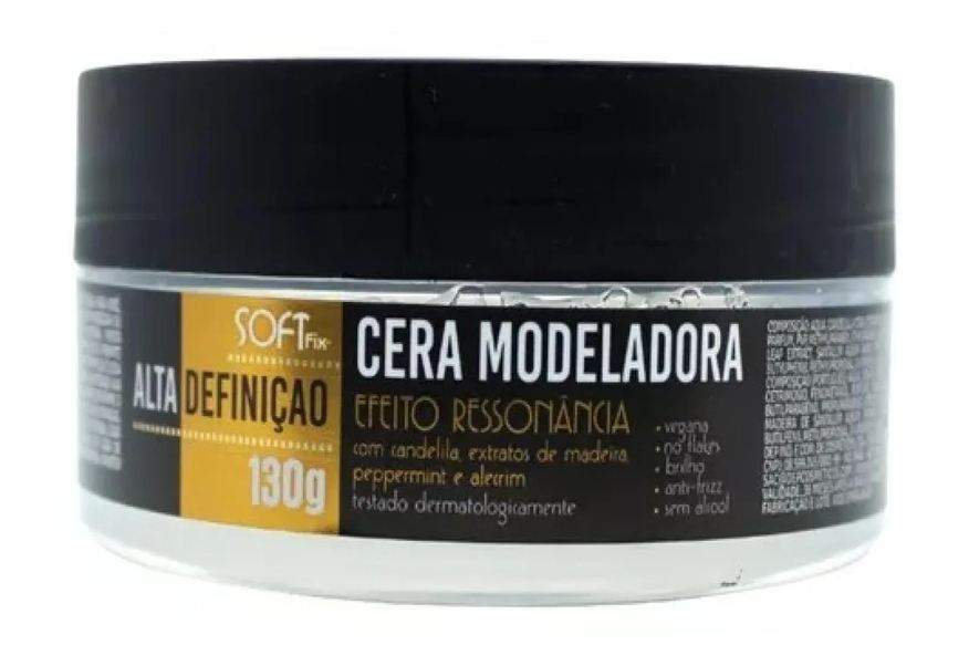 Soft Fix Cera Modeladora Ressonancia Softfix Soft Fix130g