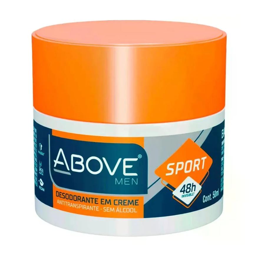 Above Desodorante Creme Men Sport 50g
