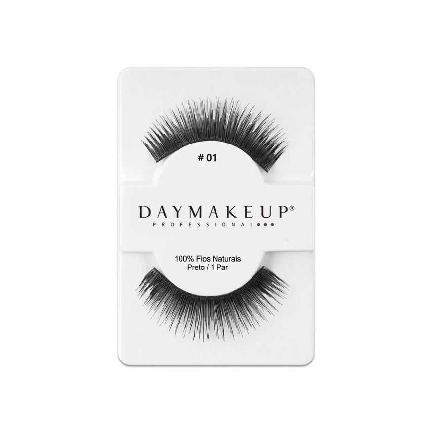 Daymakeup Cílios Postiços #01 - Human Hair
