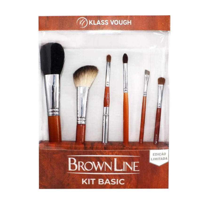 Klass Vough Kit de Pincéis Brown Line - Basic
