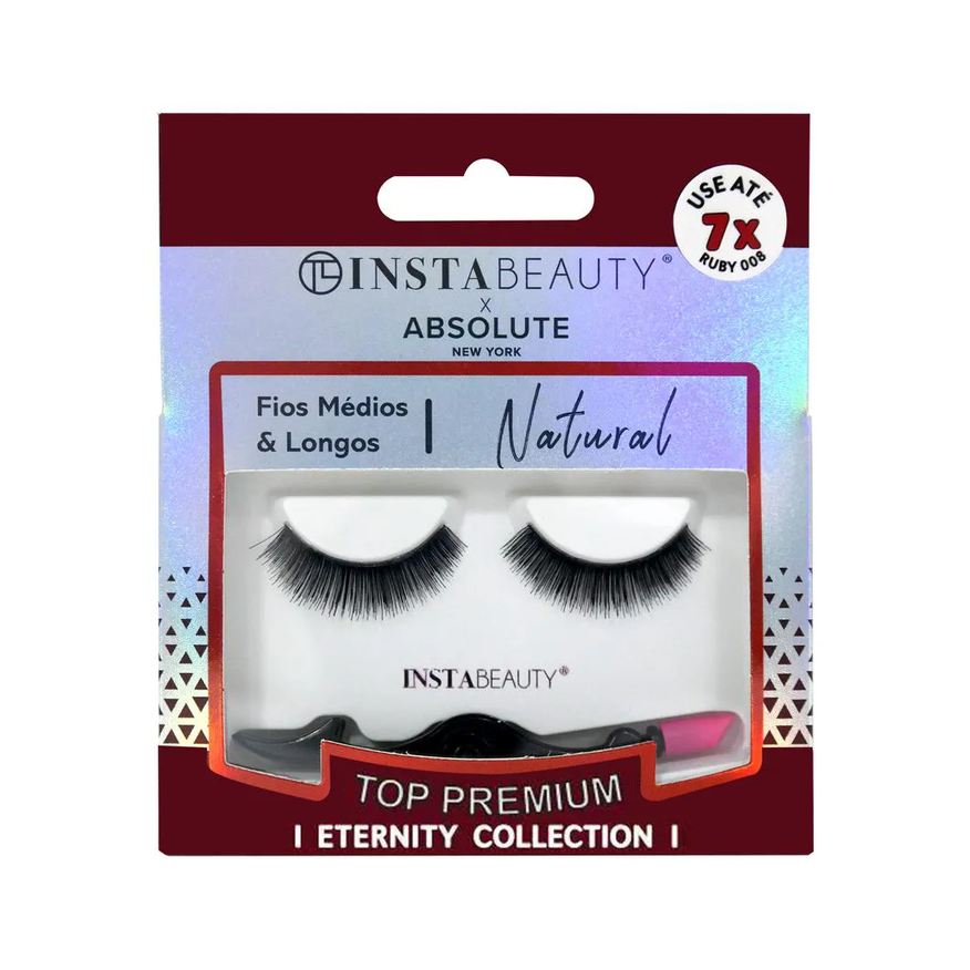 Absolute New York Cílios Postiços Natural Ruby 008 - X Instabeauty