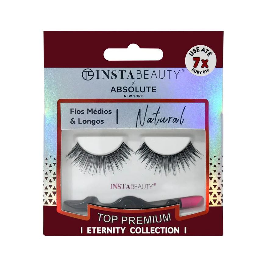 Absolute New York Cílios Postiços Natural Ruby 016 - X Instabeauty