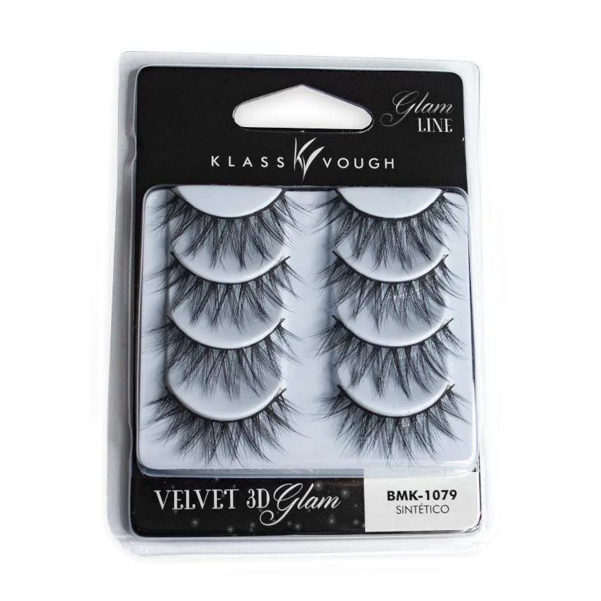Klass Vough Cílios Postiços Glam Line - Velvet 3d