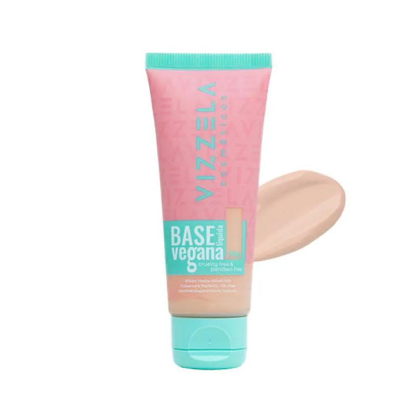 Vizzela Base Líquida Vegana - Cor 04