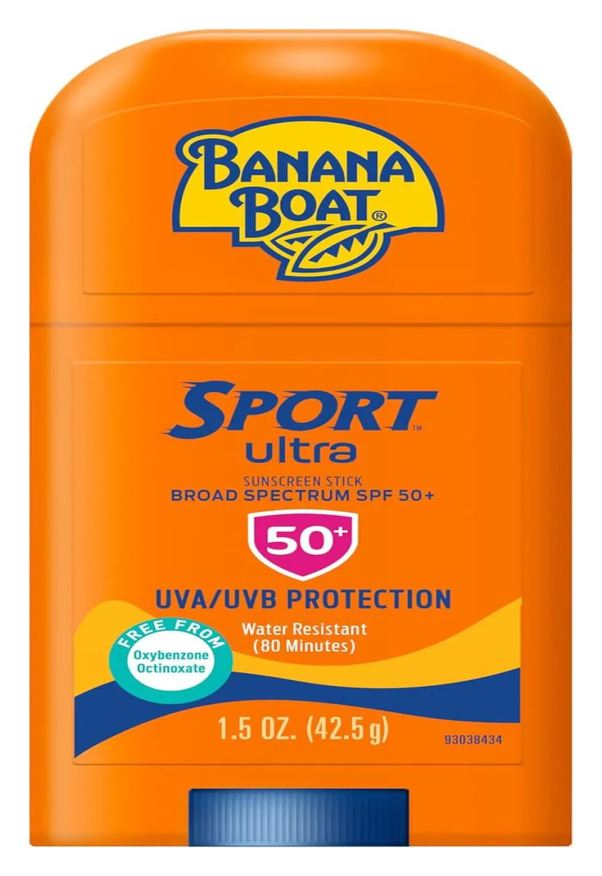 Banana Boat Sport Ultra, Reef Friendly, Broad Spectrum Sunscreen Stick, Spf 50, 1.5oz.