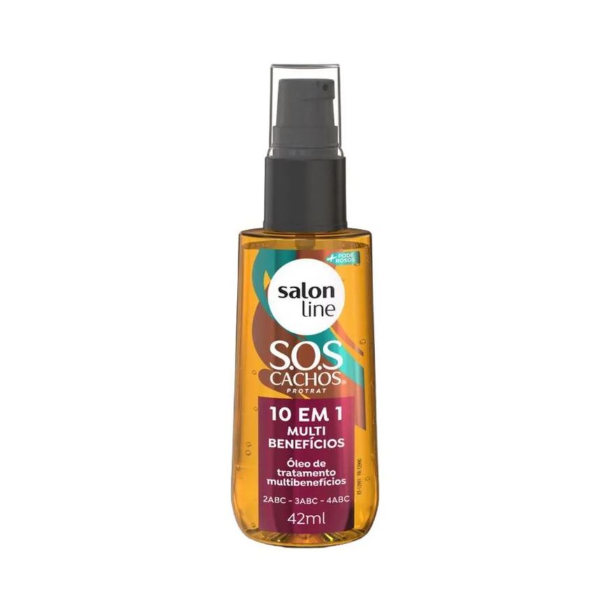 Salon Line Óleo 10 em 1 Multibenefícios Sos Cachos 42ml