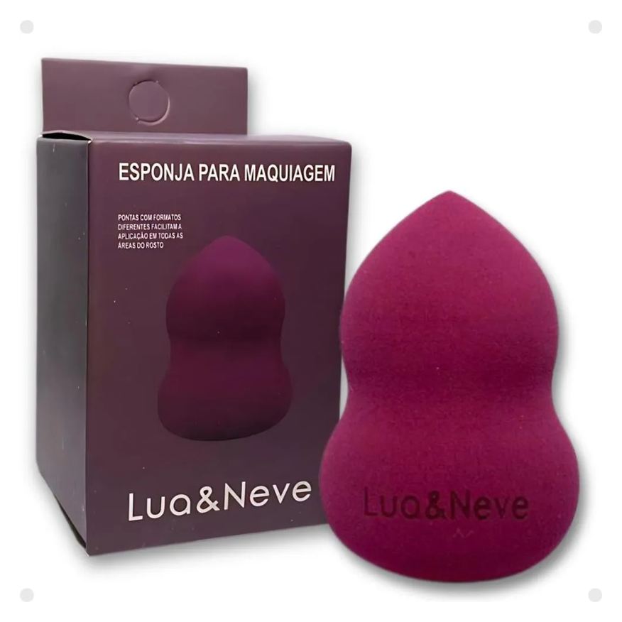 Lua & Neve Esponja para Maquiagem Lua e Neve Cilindrica