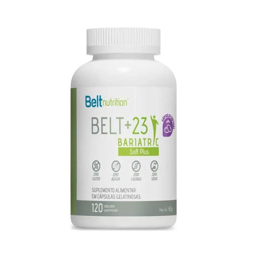Belt Nutrition Belt +23 Bariatric Soft Plus C/120cps