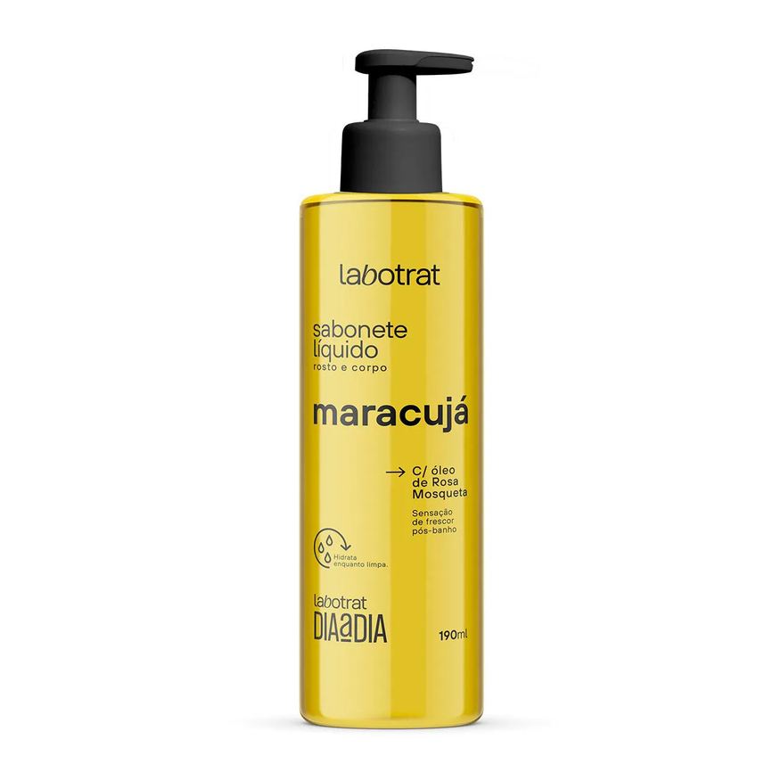 Labotrat Sabonete Líquido Rosto e Corpo Dia a Dia Maracujá 190ml