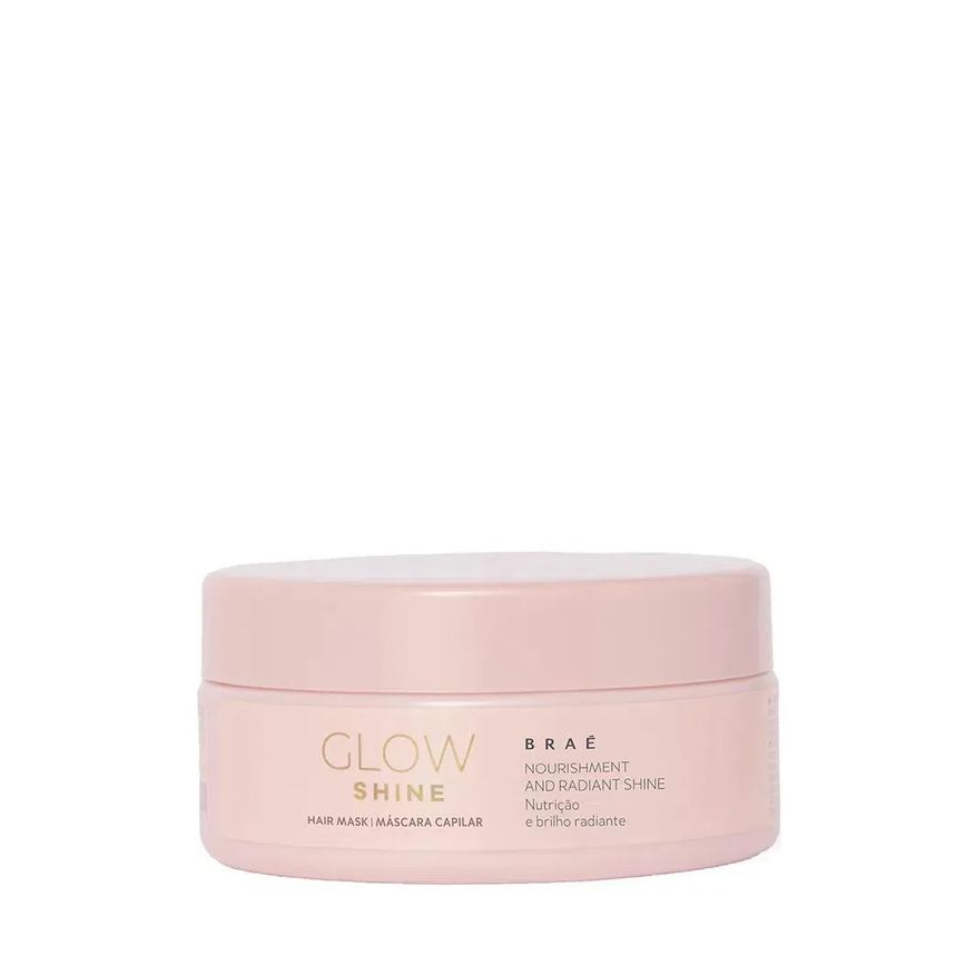 Braé Máscara de Nutrição Glow Shine 200g - Brilho Radiante