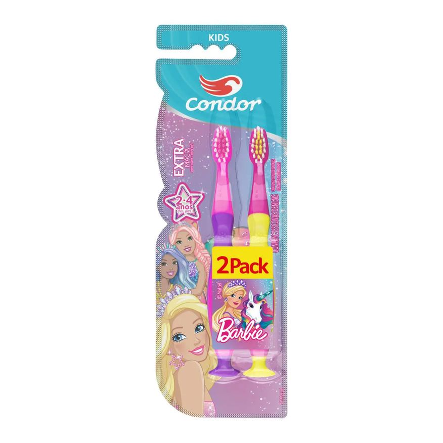 Condor Escova Dental Extramacia com Limpador de Língua 2 Unidades