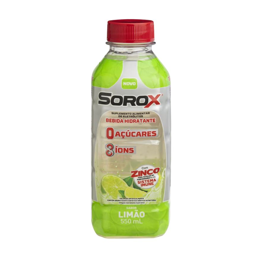 Sorox Isotônico Limão 550ml