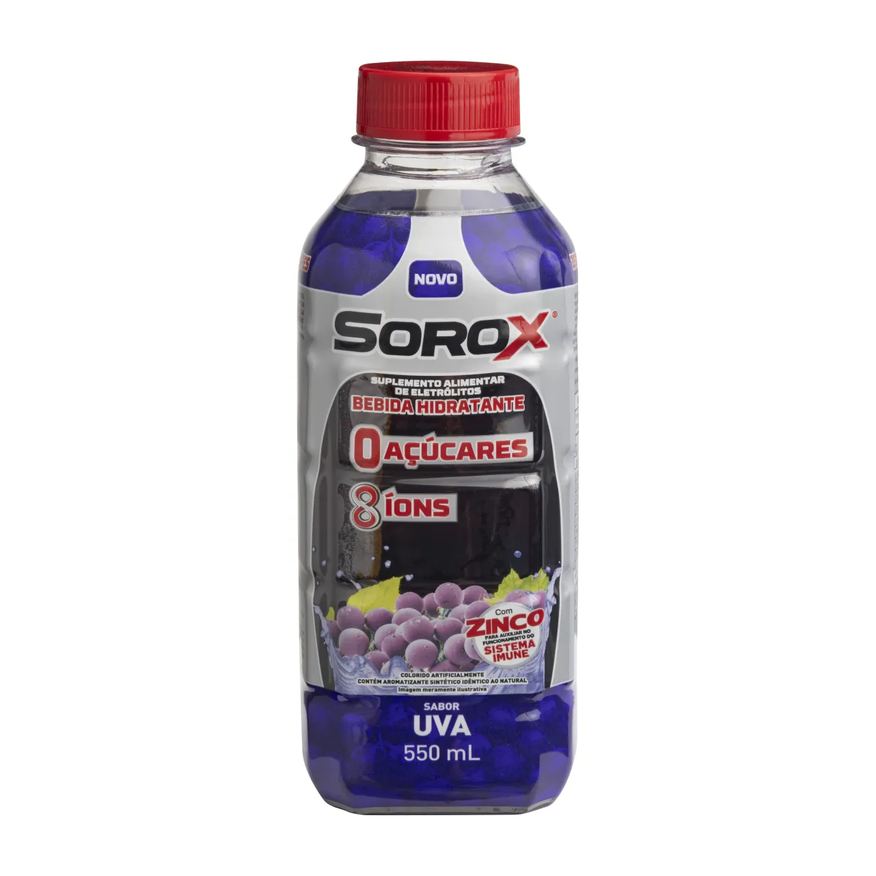Sorox Isotônico Uva 550ml