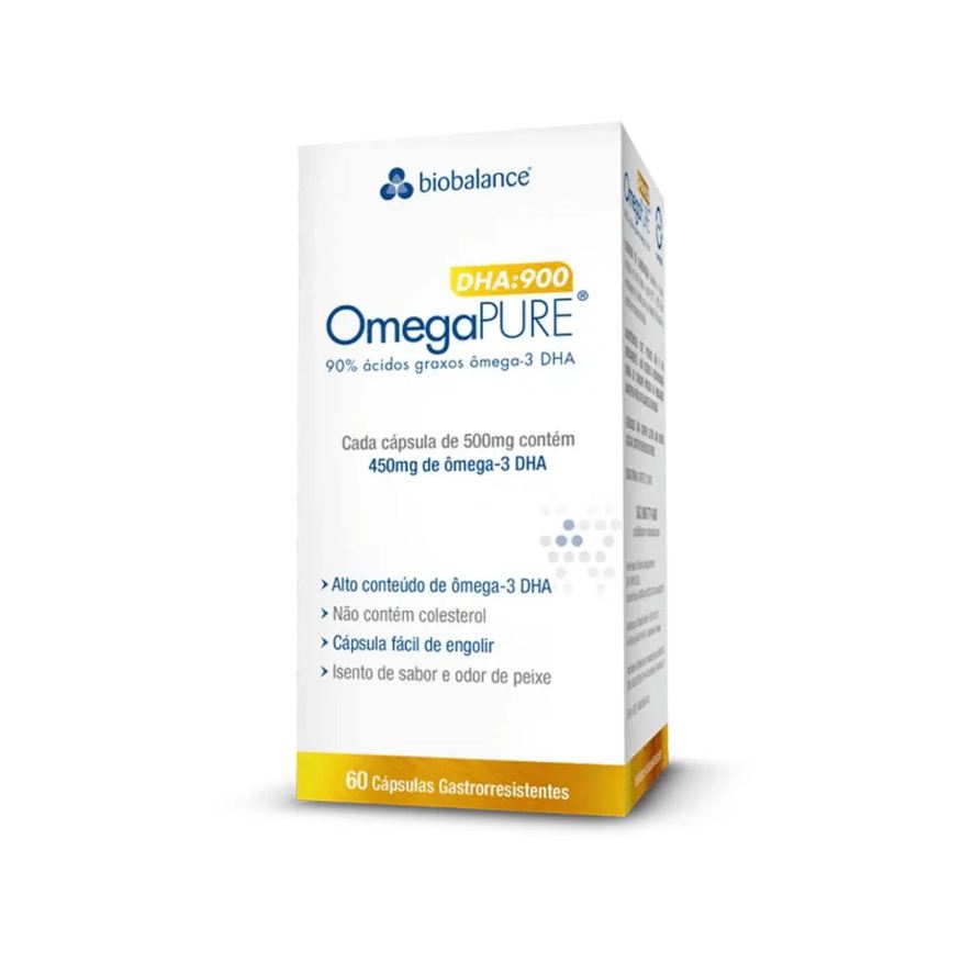 Biobalance Omegapure Dha 900 Alta Concentração 60 cápsulas