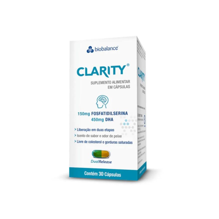 Biobalance Clarity Fosfatidilserina 150mg Dha 450mg 30 cápsulas