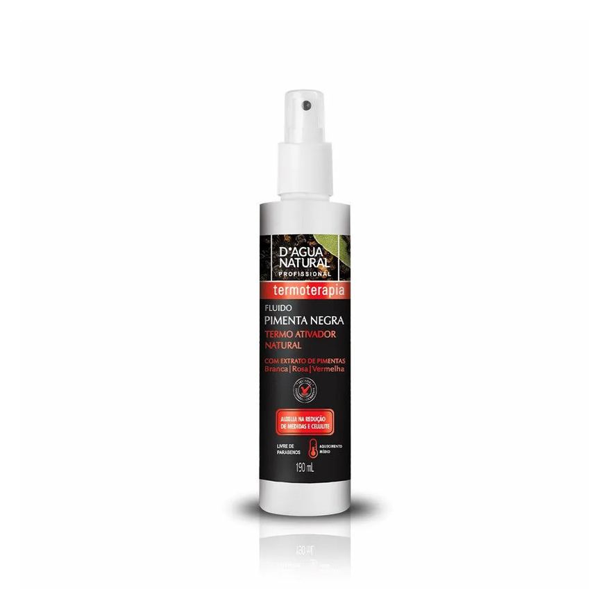 D'Agua Natural Fluido Massagem D´agua Natural T Pimenta Negra 190ml