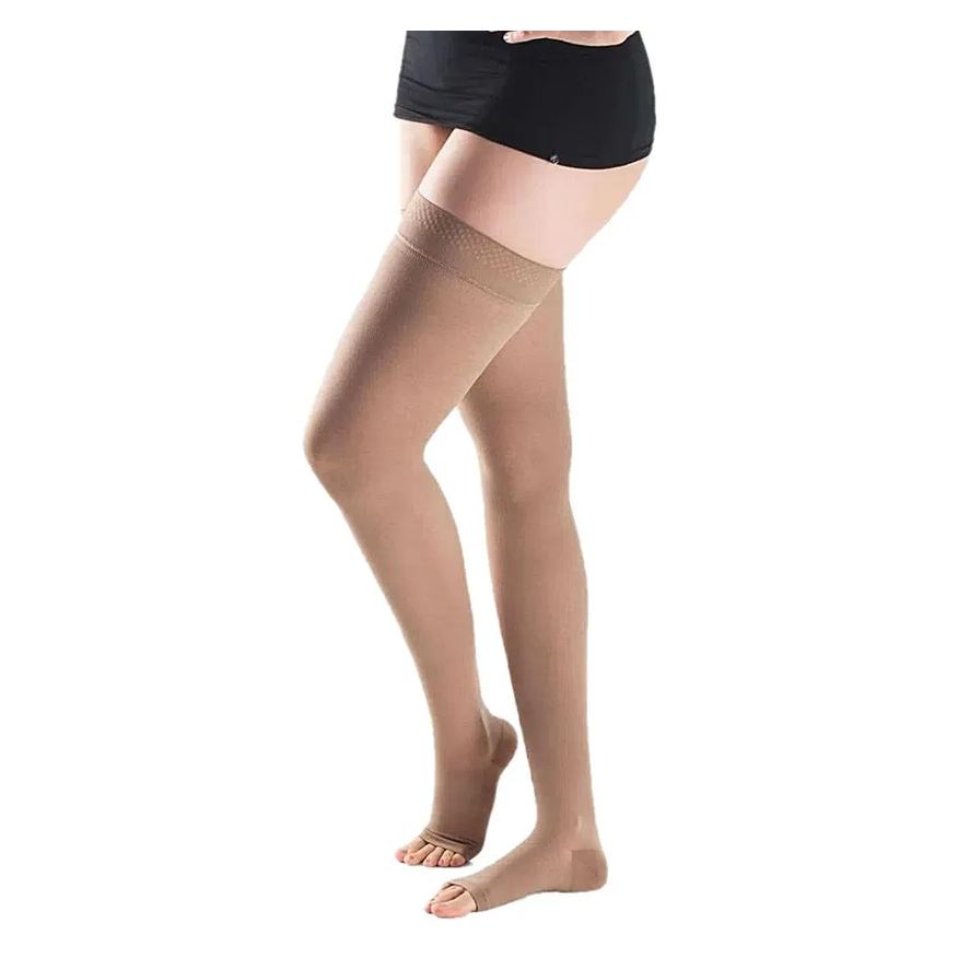 Sigvaris Meia 7/8 Basic 20-30mmhg Aberta Natural Tam G3