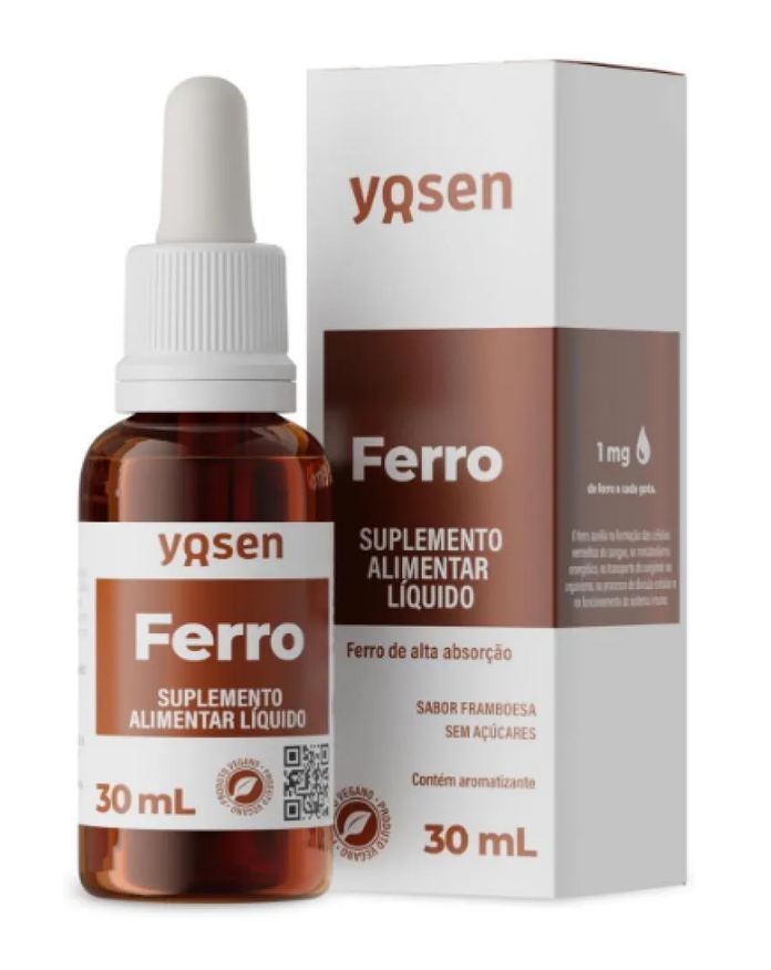 Yosen Ferro de Alta Absorção Ydrosolv 30ml