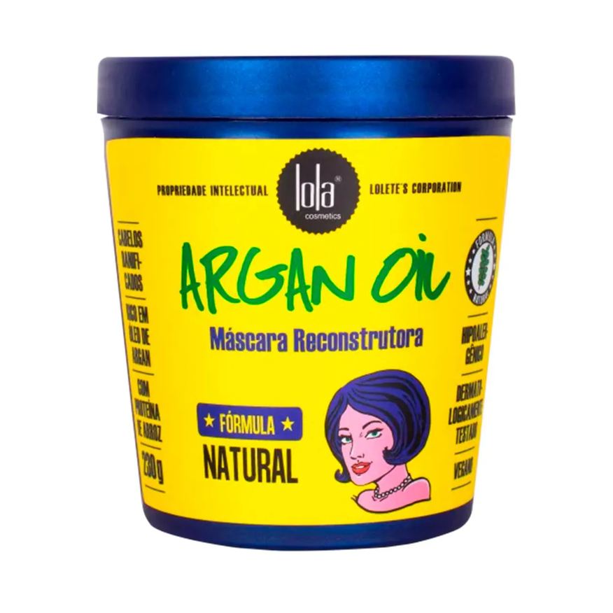 Lola Argan Oil Máscara Reconstrutora 230g