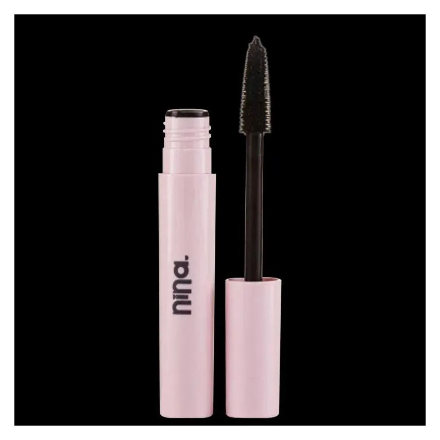 Nina Makeup Nina Make Up Pantenol Lashes Máscara de Cílios Alonga e Define